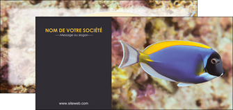 creation graphique en ligne flyers chasse et peche poisson poissonnerie poissonnier MIDBE40430