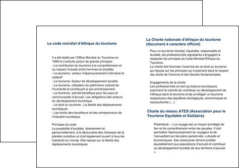 realiser depliant 2 volets  4 pages  agence immobiliere maison maison sur la plage lotissement MID40584