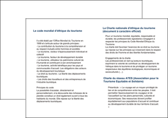 realiser depliant 2 volets  4 pages  agence immobiliere maison maison sur la plage lotissement MID40584