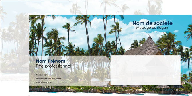 creer modele en ligne enveloppe agence immobiliere maison maison sur la plage lotissement MID40608