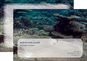 faire affiche plongee  massif de corail mer nature MIDBE40638
