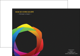 faire flyers peinture arc en ciel decale MIF40970