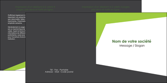 faire depliant 2 volets  4 pages  texture contexture structure MLIGCH41176