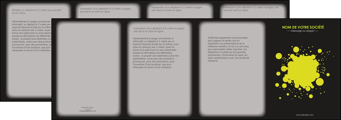impression depliant 4 volets  8 pages  texture contexture structure MIDLU41376
