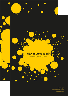 personnaliser modele de affiche abstrait art artistique MIFLU41472