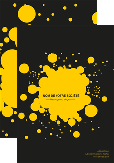 impression flyers abstrait art artistique MIFLU41516