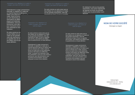 exemple depliant 3 volets  6 pages  abstrait design texture MIDBE41590