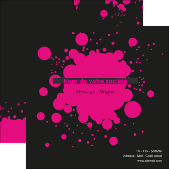 imprimerie flyers peinture rose tache de peinture MLIG41696