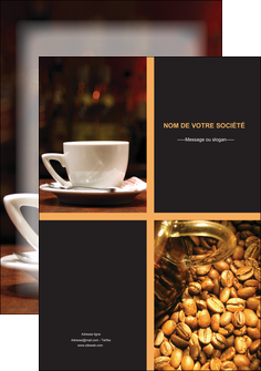 maquette en ligne a personnaliser affiche bar et cafe et pub bar cafe pub MIFCH41802