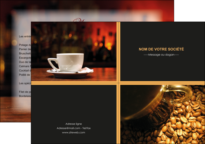 modele affiche bar et cafe et pub bar cafe pub MIFCH41812