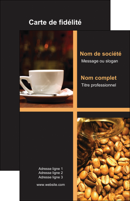 exemple carte de visite bar et cafe et pub bar cafe pub MIFCH41824