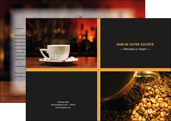 cree affiche bar et cafe et pub bar cafe pub MIFCH41838