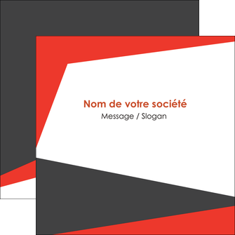modele flyers rouge noir moderne MIF41854