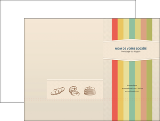 realiser pochette a rabat boulangerie boulangerie ancien nature MLIG41936