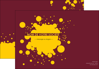 creer modele en ligne affiche peinture tache de peinture decale MIDLU42014