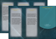 personnaliser modele de depliant 3 volets  6 pages  texture contexture structure MLGI42324