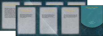 creation graphique en ligne depliant 4 volets  8 pages  texture contexture structure MLGI42338
