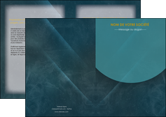 exemple depliant 2 volets  4 pages  texture contexture structure MLGI42340