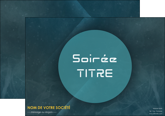creation graphique en ligne affiche soiree evenement evenementiel MLIG42358