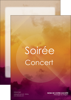 creation graphique en ligne flyers lune ciel beaute MLGI42530
