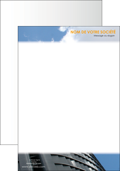 cree tete de lettre agence immobiliere immeuble gratte ciel immobilier MID42542