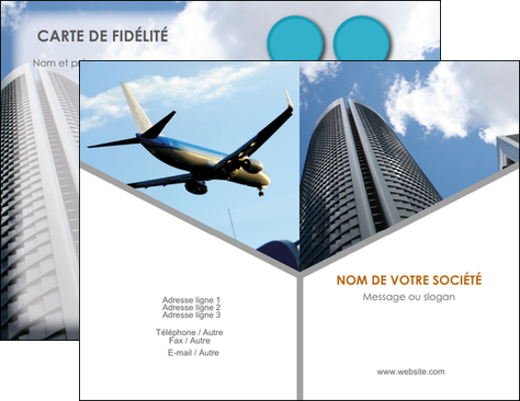 realiser carte de visite agence immobiliere immeuble gratte ciel immobilier MID42564