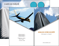realiser carte de visite agence immobiliere immeuble gratte ciel immobilier MLGI42564