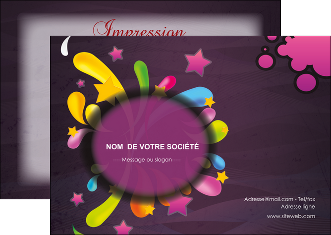 modele flyers texture contexture structure MLIG42582