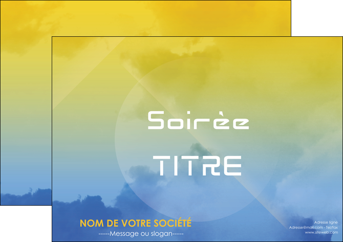 creation graphique en ligne affiche soiree concert show MIDBE42656