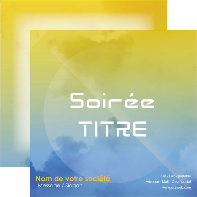 faire flyers soiree concert show MIDBE42660