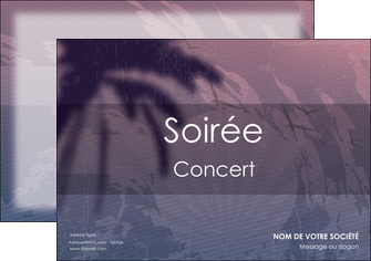 creer modele en ligne flyers soiree concert show MIDBE42754