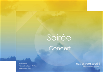 personnaliser modele de affiche soiree concert show MIDBE42788