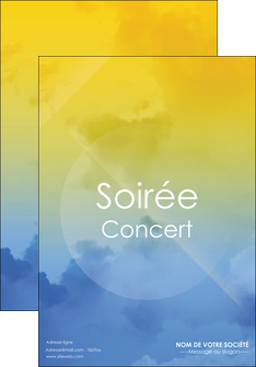 creation graphique en ligne affiche soiree concert show MIDBE42800