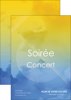 creation graphique en ligne flyers soiree concert show MIDBE42802