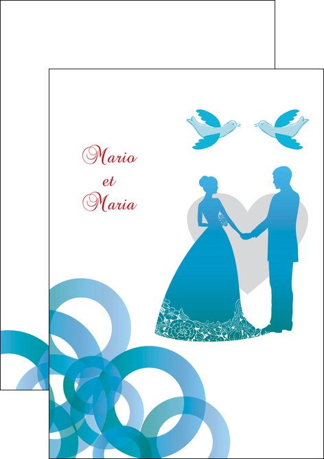 modele flyers mariage noces union MLIG42834