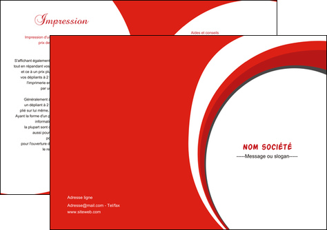 exemple depliant 2 volets  4 pages  texture contexture structure MFLUOO42962