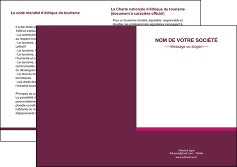 personnaliser modele de depliant 2 volets  4 pages  texture structure courbes MLGI43092