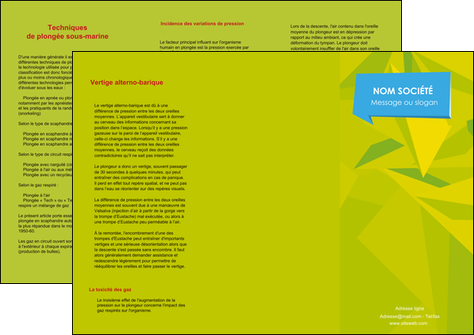 impression depliant 3 volets  6 pages  texture structure courbes MLGI43188
