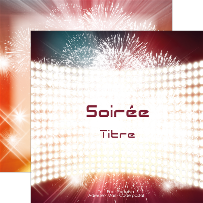 personnaliser modele de flyers soiree evenement evenementiel MIDBE43244