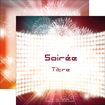 personnaliser modele de flyers soiree evenement evenementiel MLGI43244