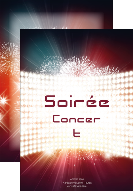 creation graphique en ligne affiche soiree evenement evenementiel MIDBE43246