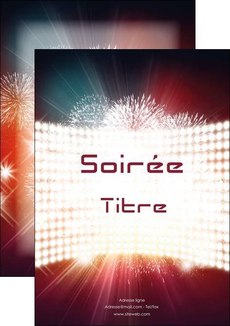 faire modele a imprimer affiche soiree evenement evenementiel MLGI43254