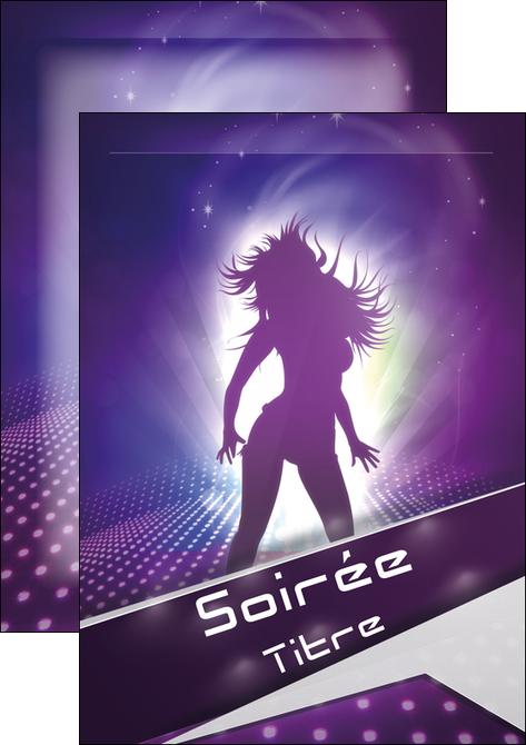 modele affiche loisirs soiree ambiance jeune MIDLU43304