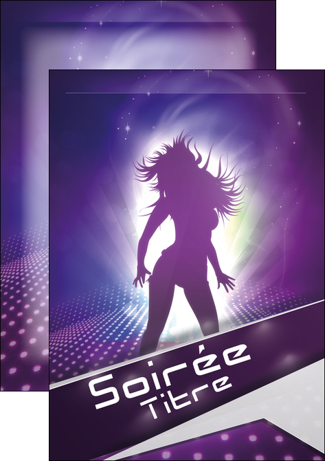imprimerie flyers loisirs soiree ambiance jeune MIDLU43308
