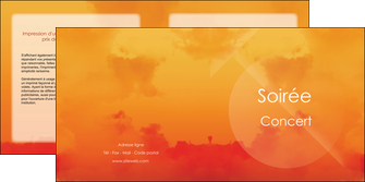 creation graphique en ligne depliant 2 volets  4 pages  soiree evenement evenementiel MIDBE43462