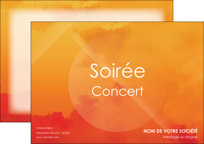 modele en ligne affiche soiree evenement evenementiel MIDBE43470