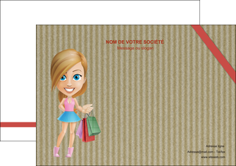 imprimer affiche vetements et accessoires shopping emplette fille MLIGLU43616