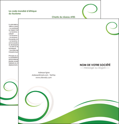 faire depliant 2 volets  4 pages  fleuriste et jardinage texture structure design MFLUOO43658