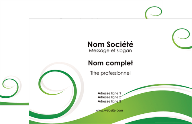 faire carte de visite fleuriste et jardinage texture structure design MFLUOO43670