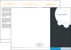 cree depliant 3 volets  6 pages  texture structure design MLIG43766